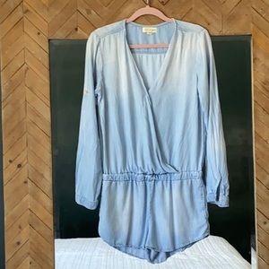 Cloth and Stone chambray romper